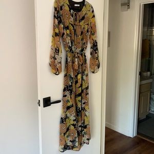 MNG floral dress